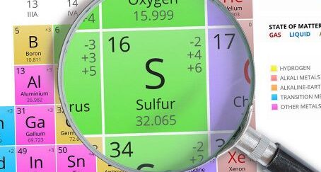 Lưu huỳnh (S): M của S, Nguyên tử khối của S, Hóa trị của S