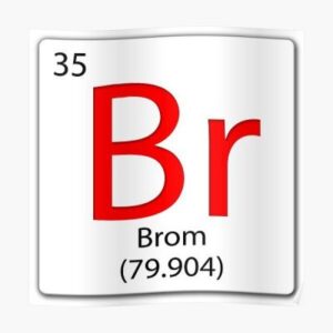 Brom (Br): Nguyên tử khối, M của Brom, phân tử khối của Brom