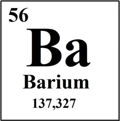 Nguyên tử khối Ba, M của Bari là bao nhiêu?